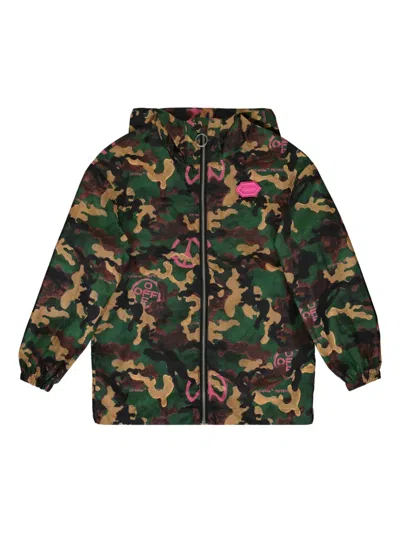 OFF-WHITE CAMOUFLAGE-PRINT JACKET