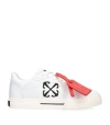 OFF-WHITE CANVAS NEW VULCANIZED LOW-TOP SNEAKERS