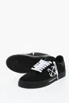 Off-white Vulcanized Canvas Low-top Sneakers In Black