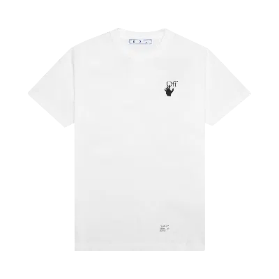 Pre-owned Off-white Caravaggio Arrow Slim Tee 'white/black'