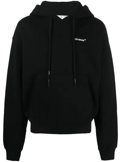 Off-white Caravaggio Crowning Over-print Hoodie In Burgundy