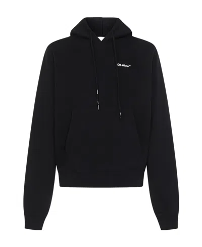 OFF-WHITE CARAVAGGIO CROWNING OVER-PRINT HOODIE