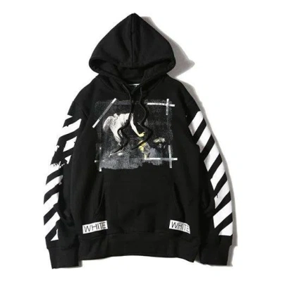 Off-white Caravaggio Hooded Sweatshirt Black