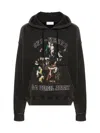Off-white Caravaggio Mary Skate Logo Hoodie In Gray