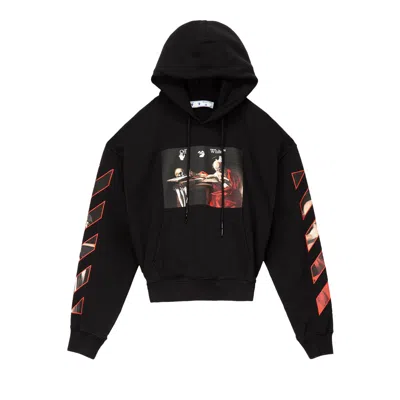 Pre-owned Off-white Caravaggio Over Hood 'black'
