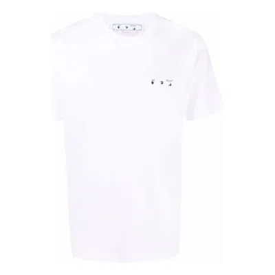 OFF-WHITE OFF-WHITE CARAVAGGIO PAINT SLIM TEE 'WHITE BLACK'