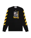 Off-white Caravaggio Painting Cotton T-shirt In Black
