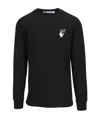 Off-white Fw21 Caravaggio Painting Solid Color Long Sleeves Ordinary Version Black In Black