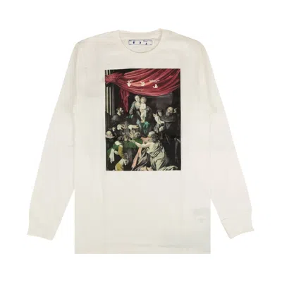 Pre-owned Off-white Caravaggio Painting Long-sleeve Tee 'white'