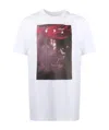 Off-white Caravaggio-print Arrow T-shirt In White