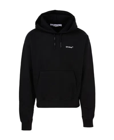 OFF-WHITE CARAVAGGIO PRINT HOODED SWEATSHIRT