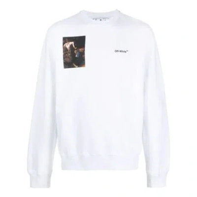 OFF-WHITE OFF-WHITE CARAVAGGIO-PRINT SWEATSHIRT 'WHITE'