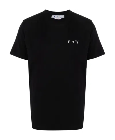 Off-white Caravaggio-print T-shirt In Black