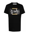 Off-white Caravaggio-print T-shirt In Black