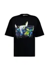 Off-white Reve Caravaggio Graphic T-shirt In Black