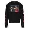Off-white Caravaggio Slim Crewneck 'black/red'
