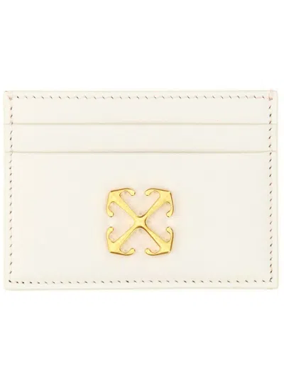 Off-white Card Holder With Logo