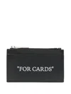 Off-white Card Holders In Multicolor