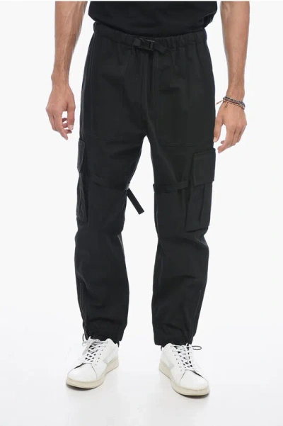 Off-white Cargo Arrow Pants With Buckle Detailing