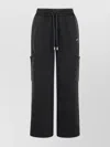 Off-white Off White Cargo Book' Black Cotton Pants
