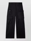Off-white Toybox Logo-embroidered Cargo Pants In Wool
