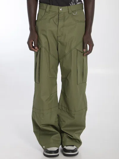 OFF-WHITE CARGO PANTS IN COTTON