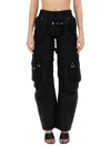 Off-white Cotton Cargo Trousers In Multi