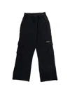 Off-white Logo-print Cargo Pants In Black