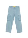 Off-white Cargo-pocket Jeans In Blue