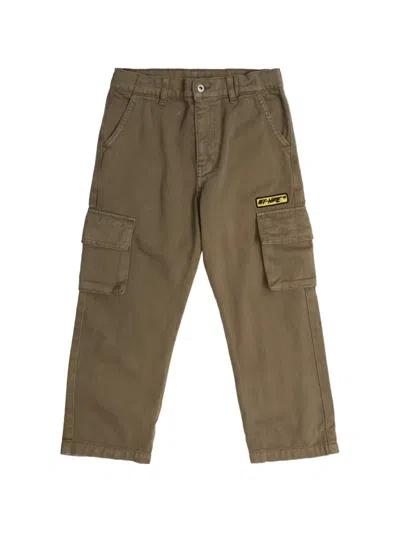 Off-white Kids' Cargo Trousers In Neutral