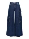 Off-white Cargo Wide Jeans