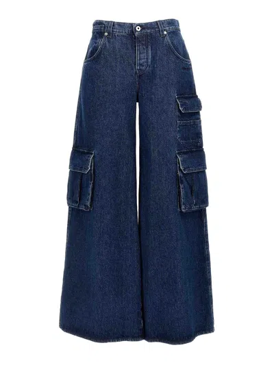 Off-white Cargo Wide Jeans
