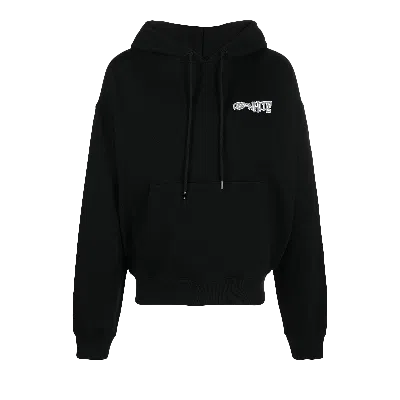 Pre-owned Off-white Carlos Arrow Over Hoodie 'black/white'