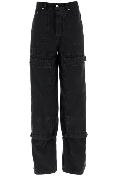 Off-white Black Garment-dyed Trousers