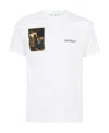 Off-white Carvaggio Lute-print T-shirt In Black