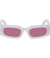 Off-white Cary Rectangular Sunglasses