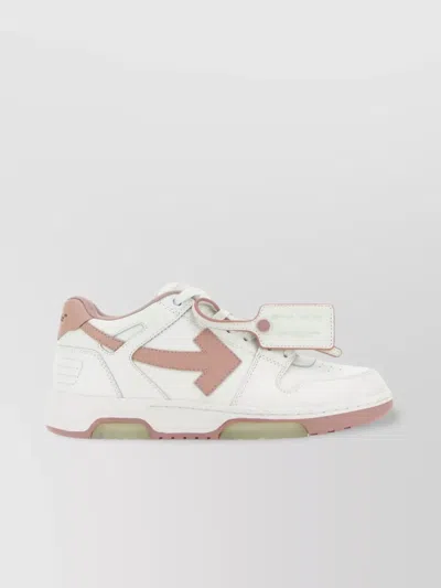 OFF-WHITE CASUAL LEATHER SNEAKERS