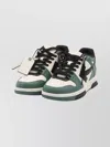 Off-white Casual Sneakers For Everyday Wear In Green