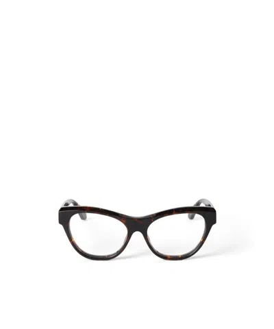 Off-white Cat-eye Flat Mirror In Black