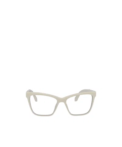 Off-white Cat-eye Glasses In Nude