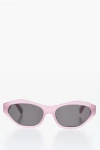 Off-white Cat-eye Kent Sunglasses With Arrow Rods In Pink