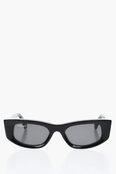 Off-white Cat-eye Matera Sunglasses With Logoed Rods