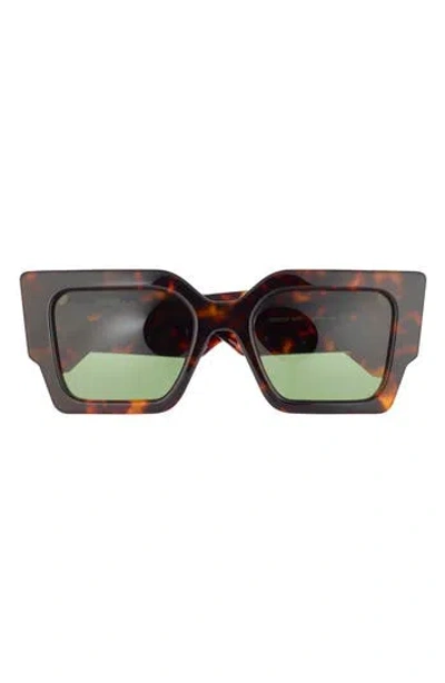 Off-white Catalina 55mm Square Sunglasses