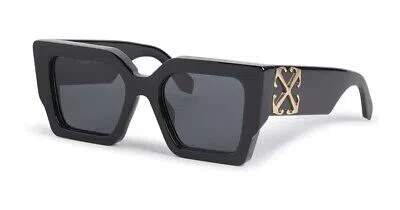 Pre-owned Off-white Catalina Oeri128s24pla0011007 Black In Gray