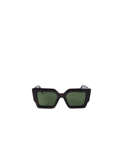 OFF-WHITE OFF-WHITE CATALINA OVERSIZED SQUARE FRAME SUNGLASSES