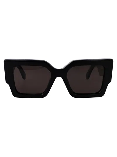 Off-white Catalina Sunglasses In Black Dark Grey