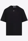 Off-white Men Black 3d Arrow Spray T-shirt, S Luxury T-shirts For Men Darveys In Black