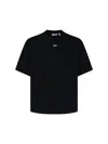 Off-white Logo-print Spray T-shirt In Black