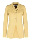 Off-white 'toybox' Jacket Featuring Belted Waist In Beige