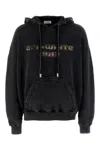 Off-white Black Multicolour Cotton Digit Bacchus Sweatshirt In 1084